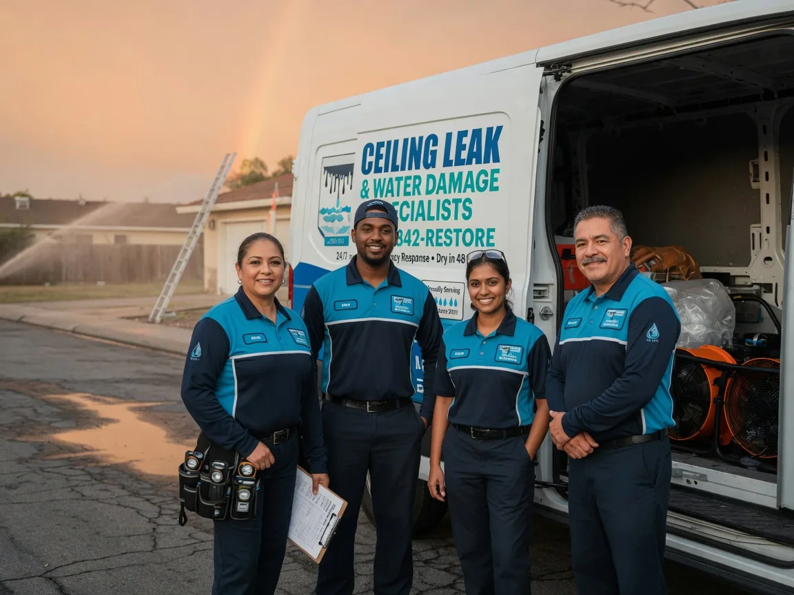 Ceiling Leak Cleanup company in Medford, WI
