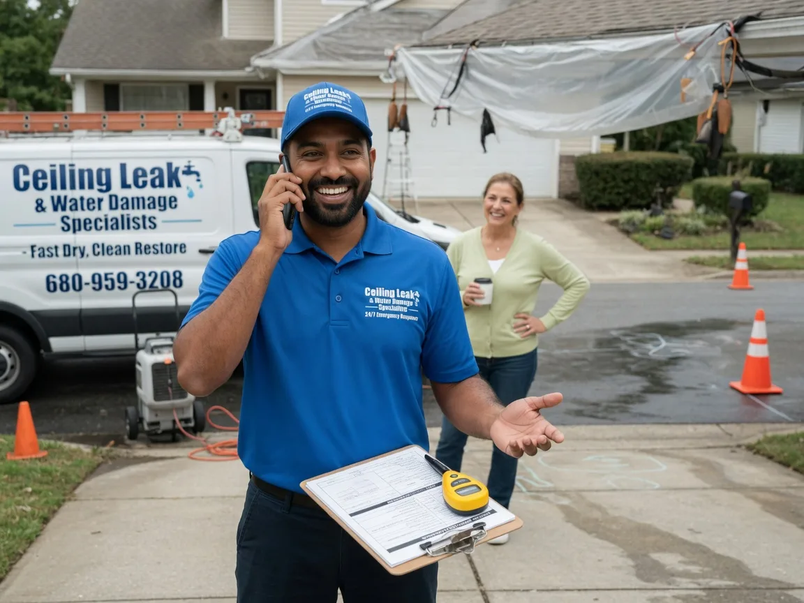 Ceiling Leak Cleanup Medford, WI FAQs